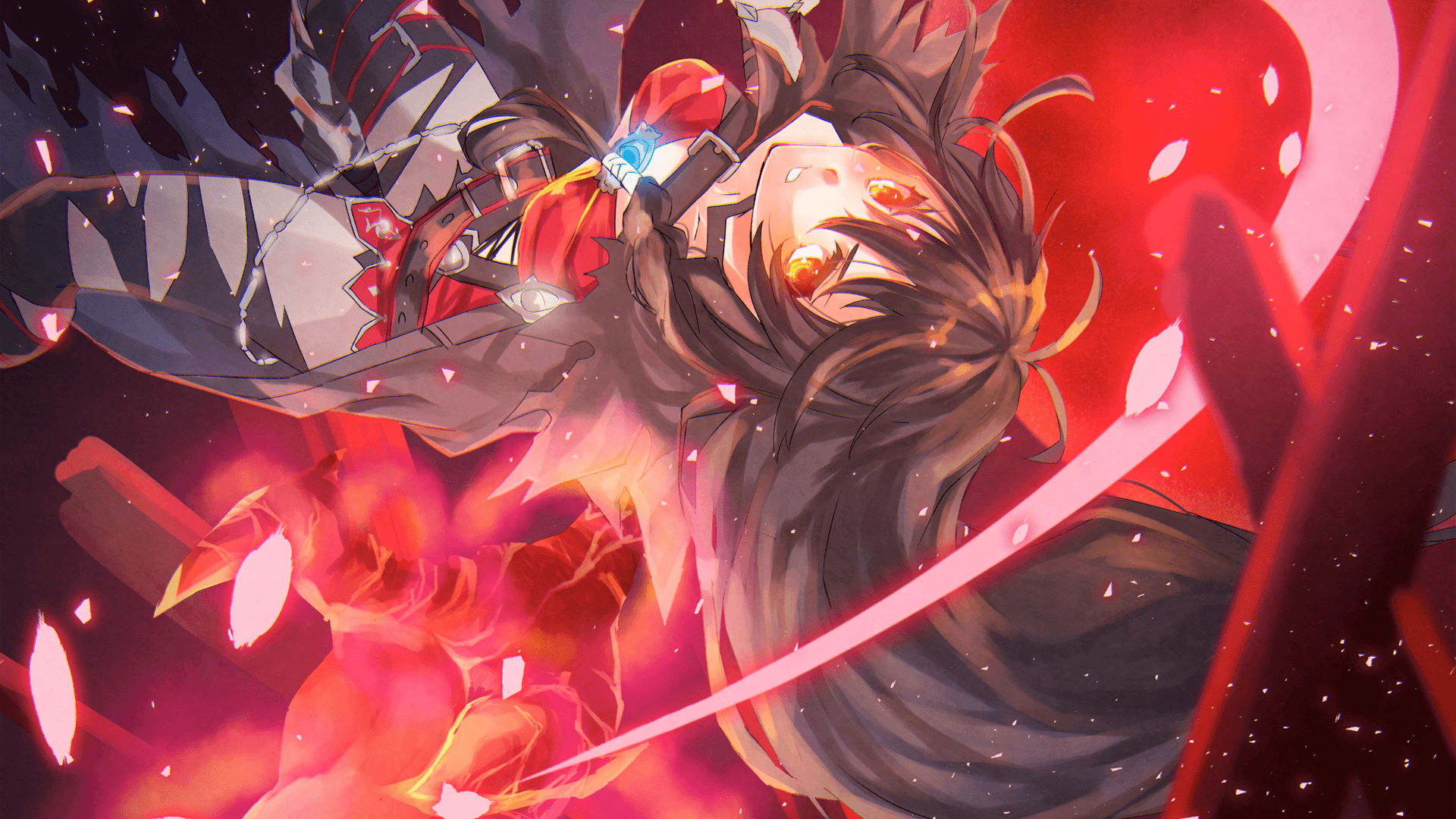 Tales of Berseria personaggio anime rosso, 1920x1080 Full HD, Desktop