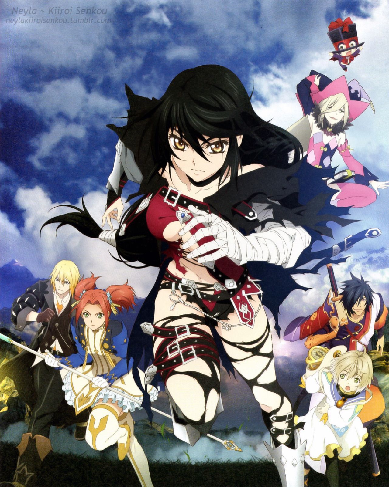 Tales of Berseria personaggi, 1280x1605 Full HD Verticale, Samsung Galaxy