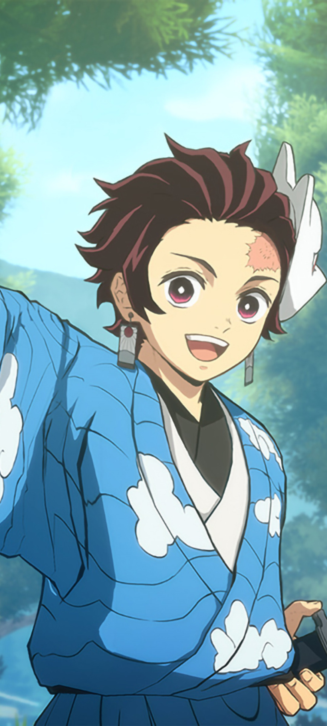 Tanjiro Kamado Demon Slayer, 1080x2400 Full HD Verticale, Smartphone