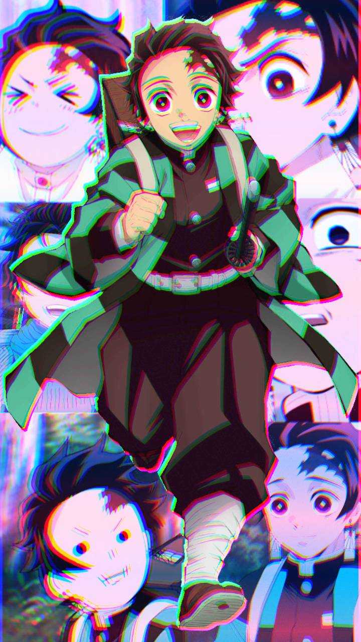 Tanjiro Kamado, Demon Slayer, 720x1280 Verticale, Telefono