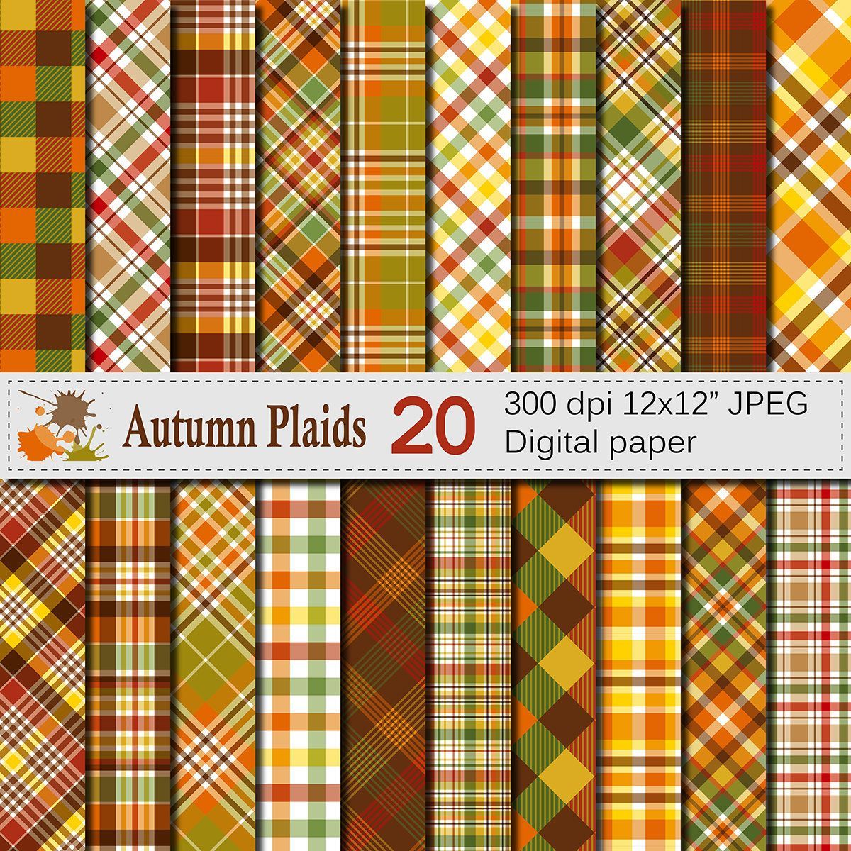 Tartan autunnali motivi quadretti, 1200x1200 HD, Laptop