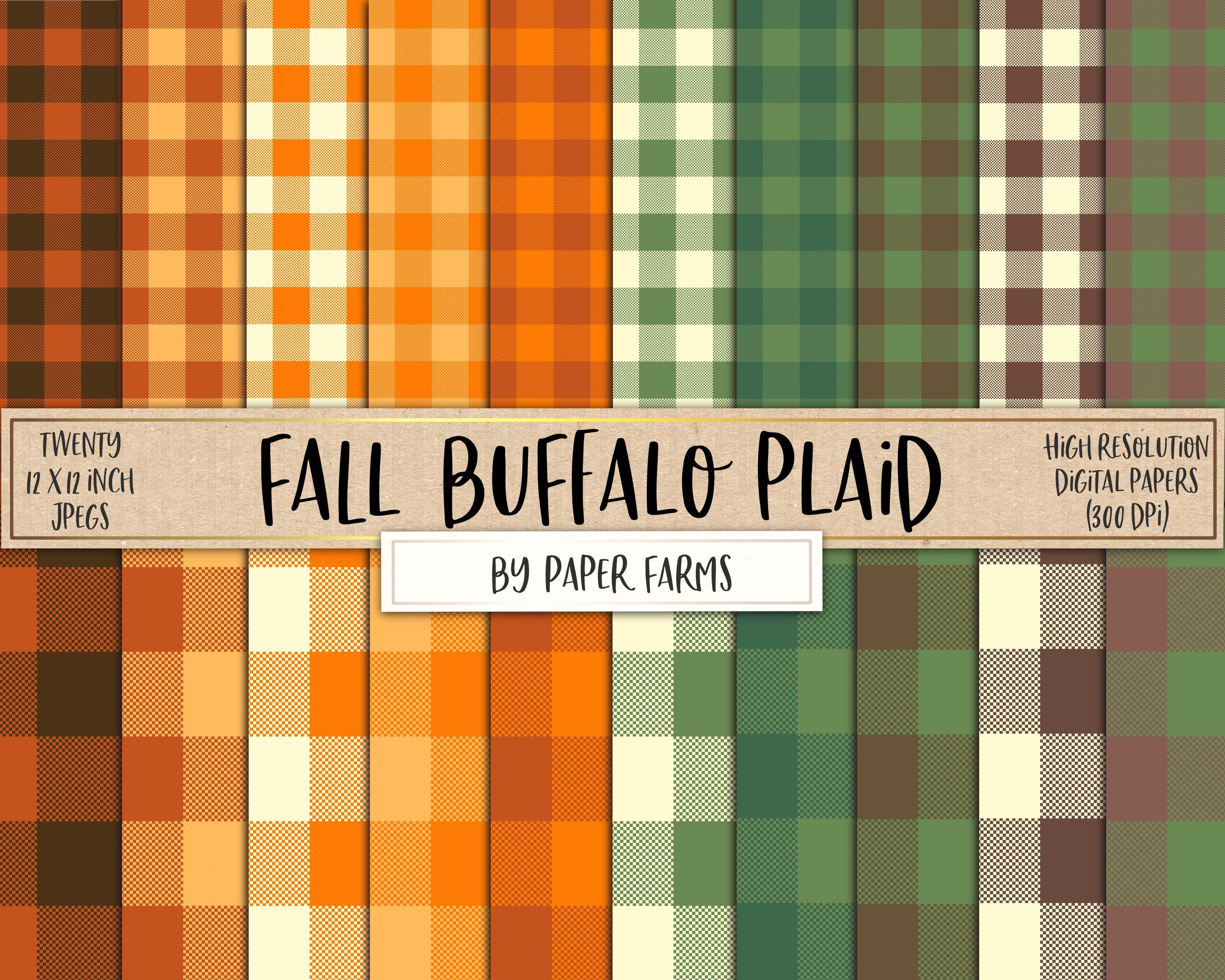 Tartan autunnali arancione verde marrone, 3000x2400 WQXGA, Desktop