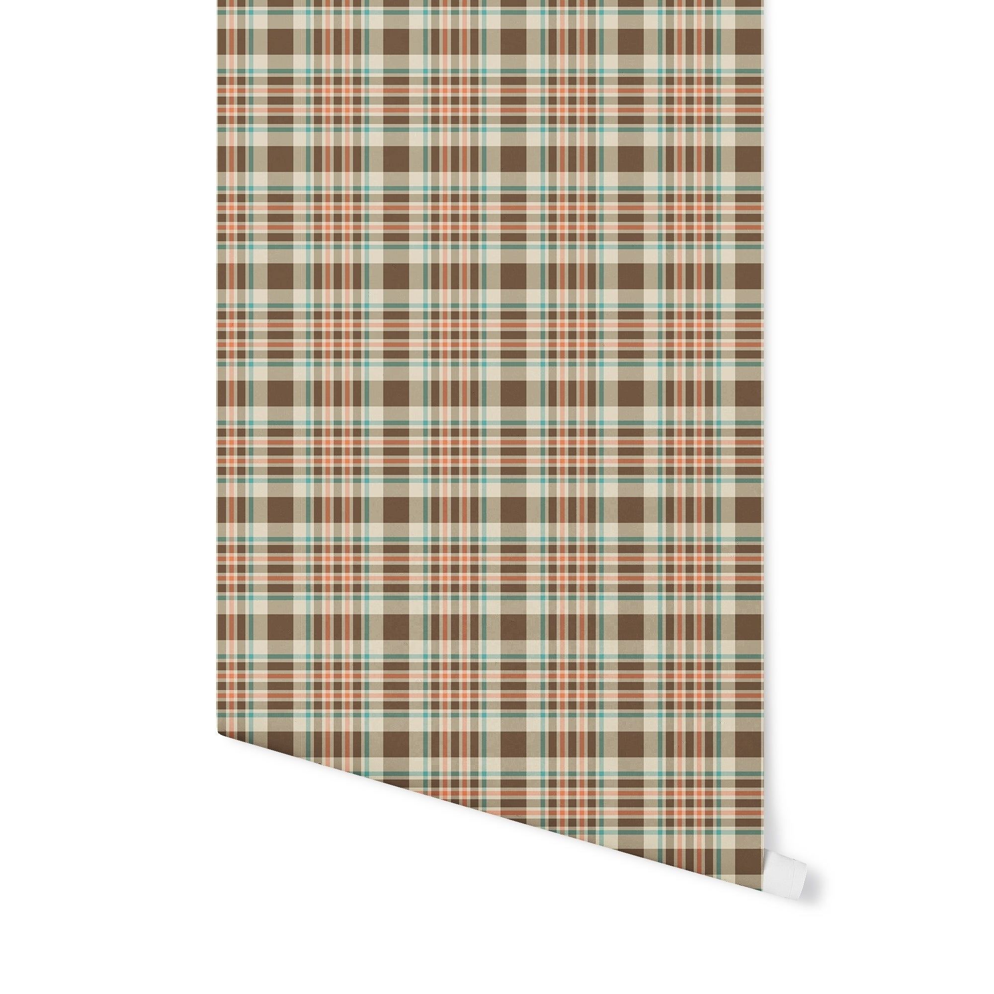 Tartan marrone autunnale a quadri, 2000x2000 Hi-Res, iMac