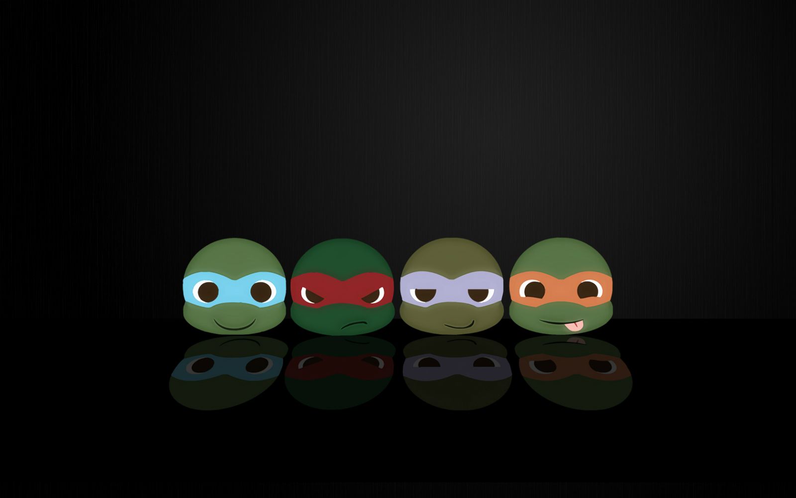 Tartarughe Ninja teste stilizzate, tartarughe mutanti, 1600x1001 900p, Laptop