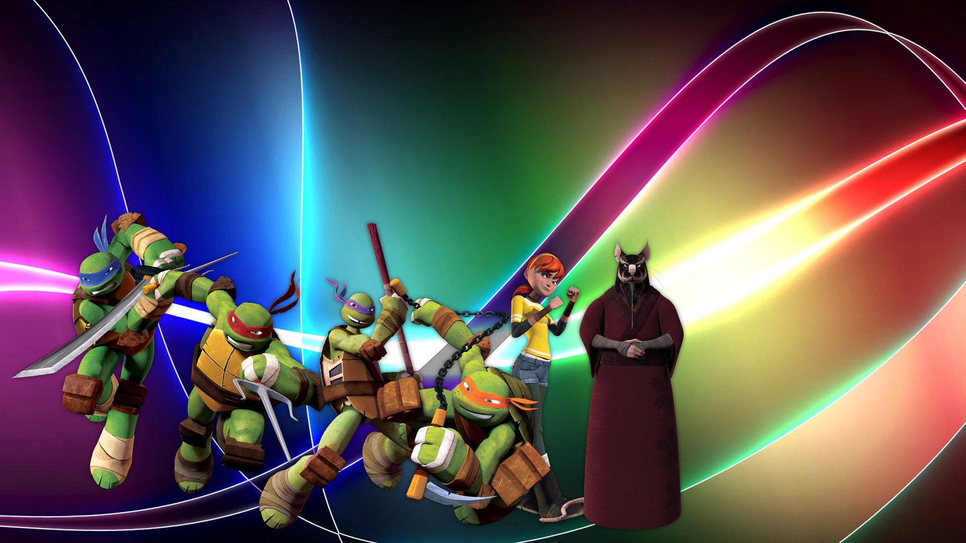 Tartarughe Ninja e Shredder, 1920x1080 1080p, Laptop