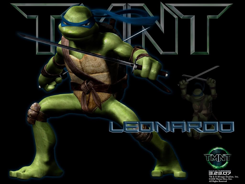 Leonardo, Tartarughe Ninja, 1024x768 HD, Laptop