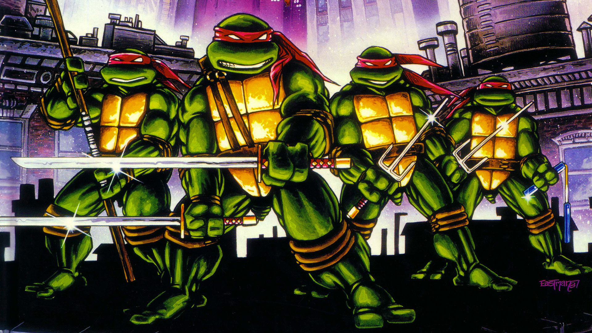 Tartarughe Ninja gruppo, 1920x1080 1080p, Desktop