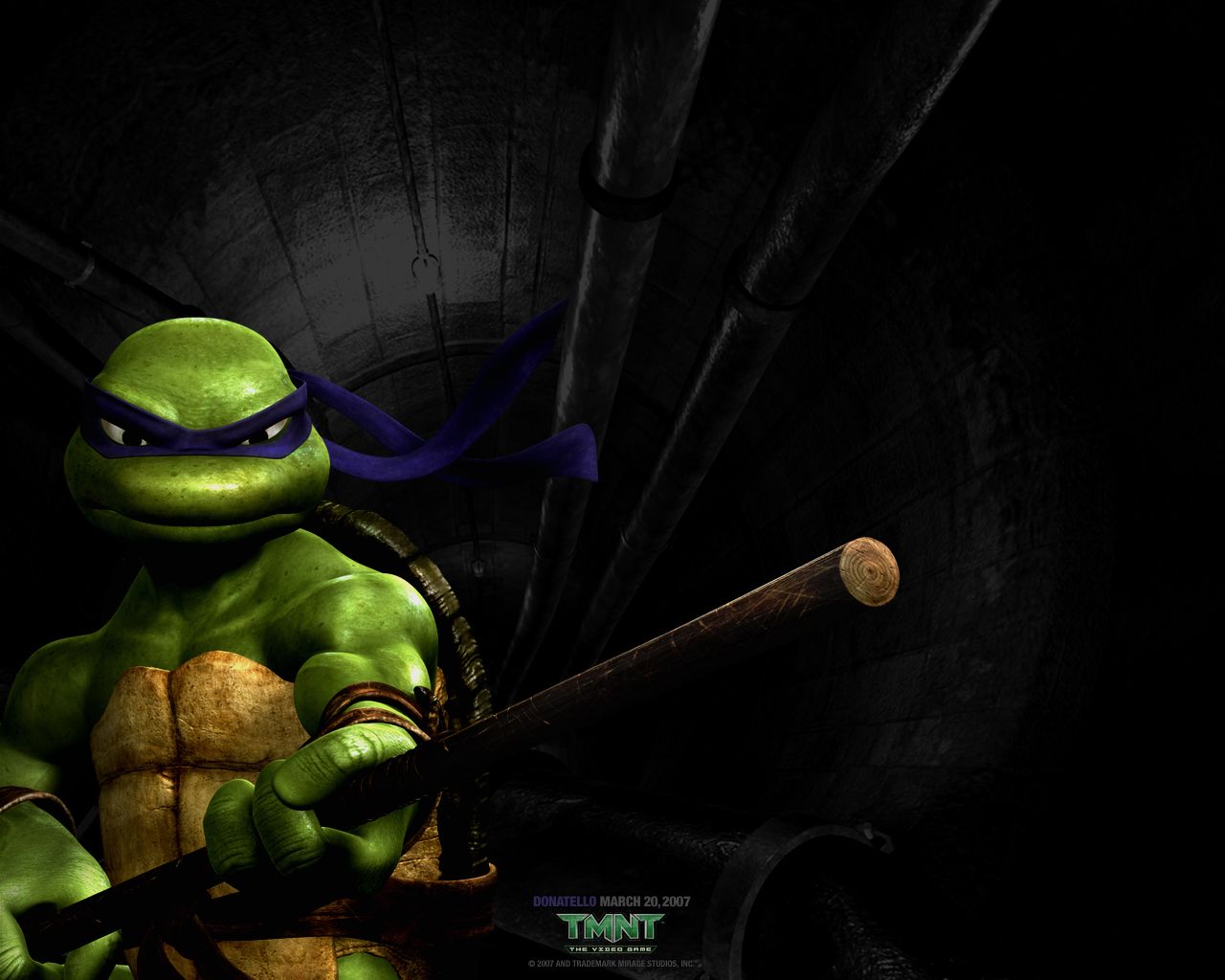 Donatello Tartarughe Ninja, 1280x1024 720p, PC