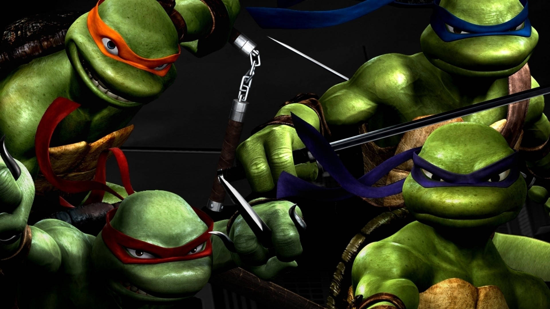 Tartarughe Ninja personaggi, 1920x1080 Full HD 1080p, Desktop