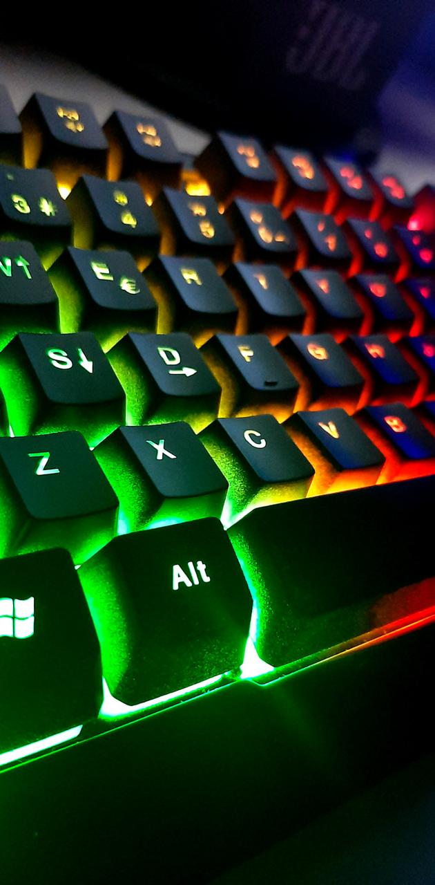 Tastiera gaming RGB retroilluminata, 630x1280 Full HD Verticale, iPhone