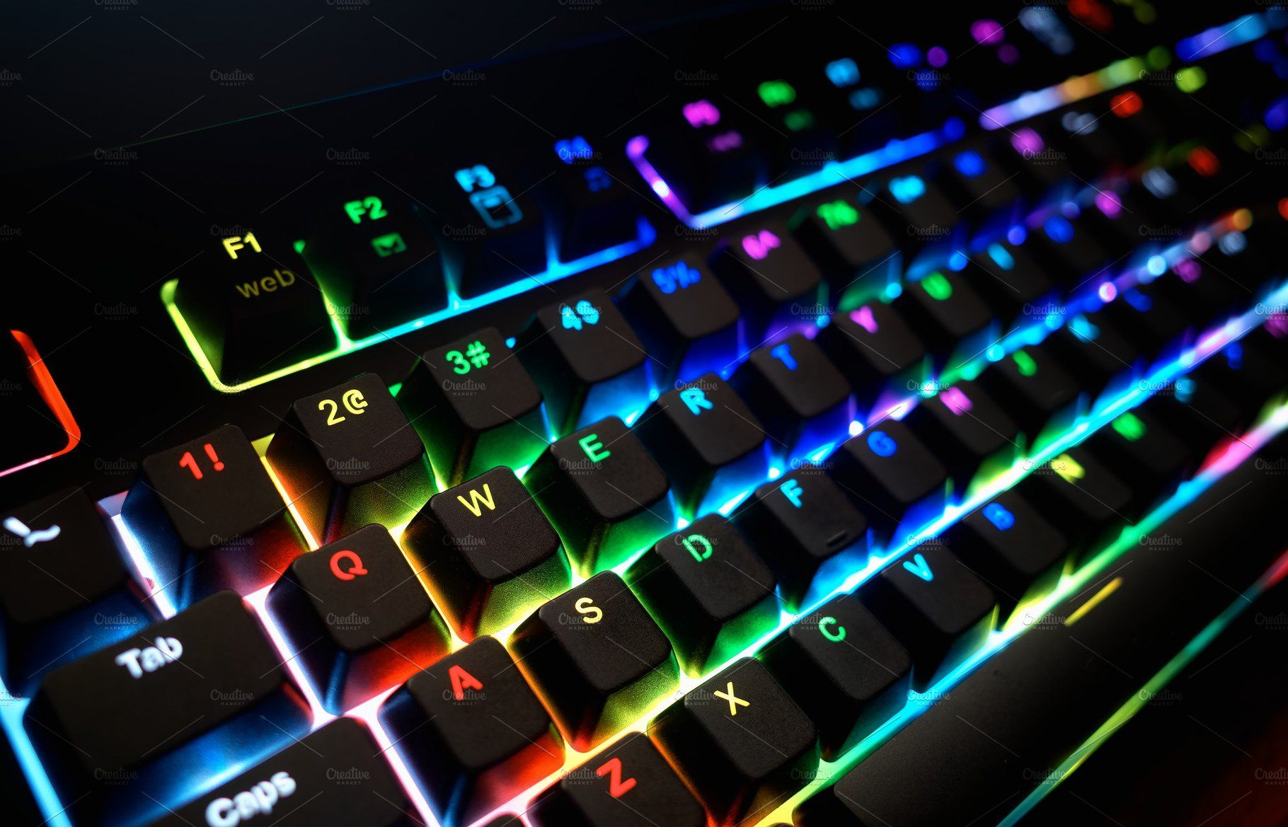 Tastiera meccanica RGB retroilluminata, 1820x1169 HD Ready, Desktop