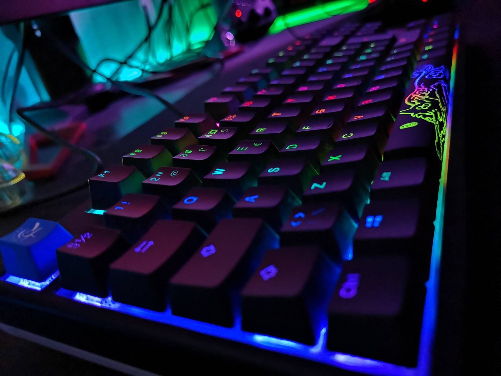 Tastiera gaming RGB retroilluminata, 1707x1280 HD, Desktop