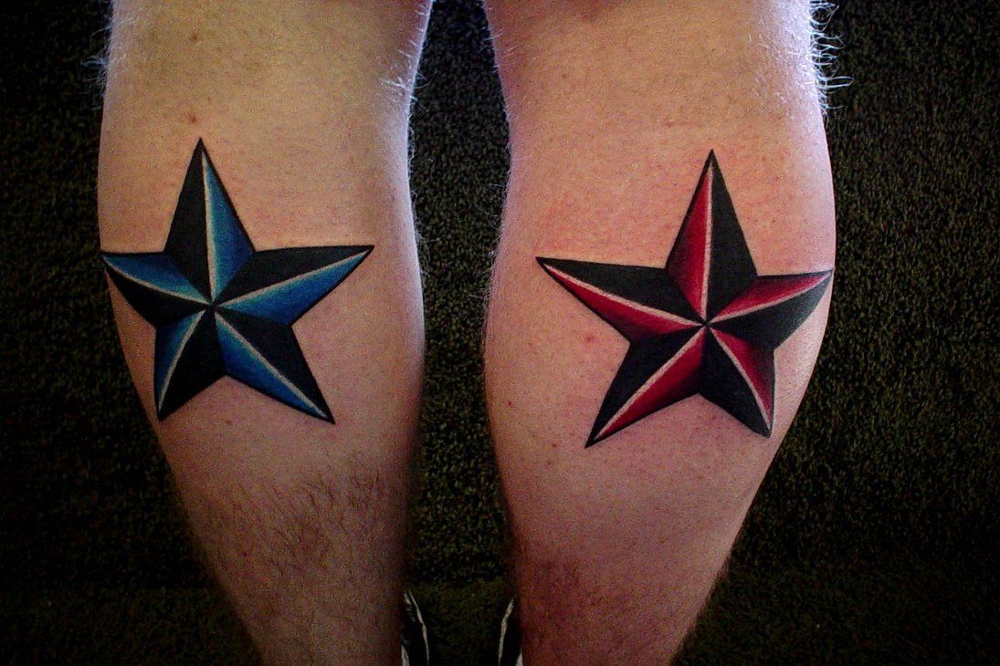 Tatuaggi stella nautica gambe, 1095x730 HD, PC Desktop
