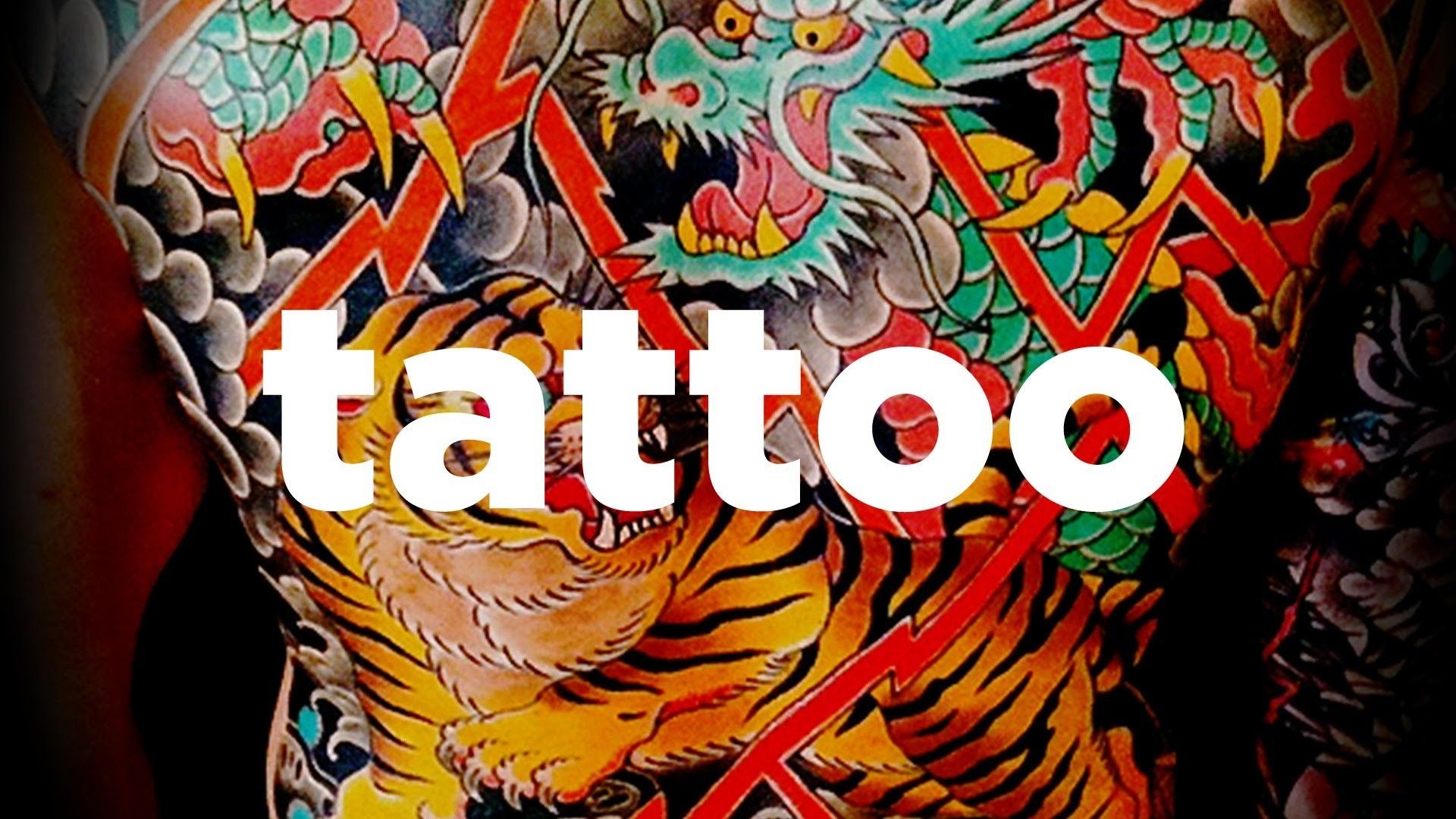 Tatuaggio giapponese drago tigre, 1920x1080 1080p, Laptop