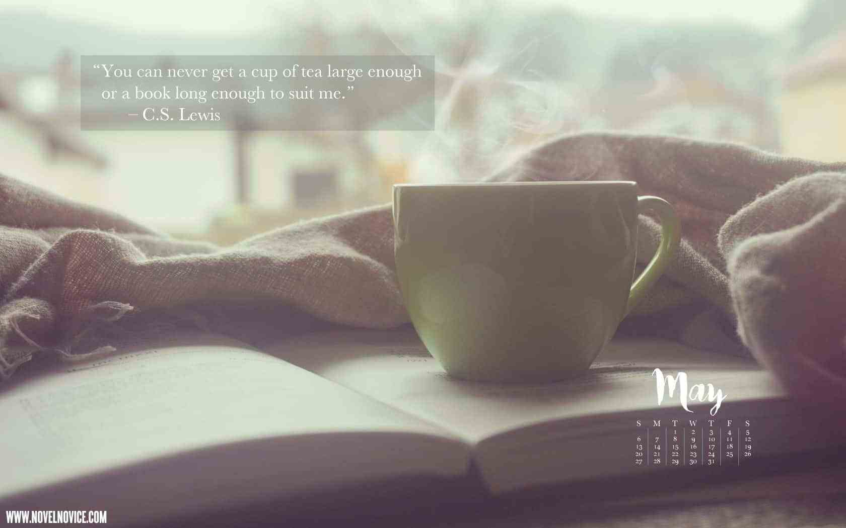 Tazza tè su libro aperto, 1680x1050 HD, Laptop