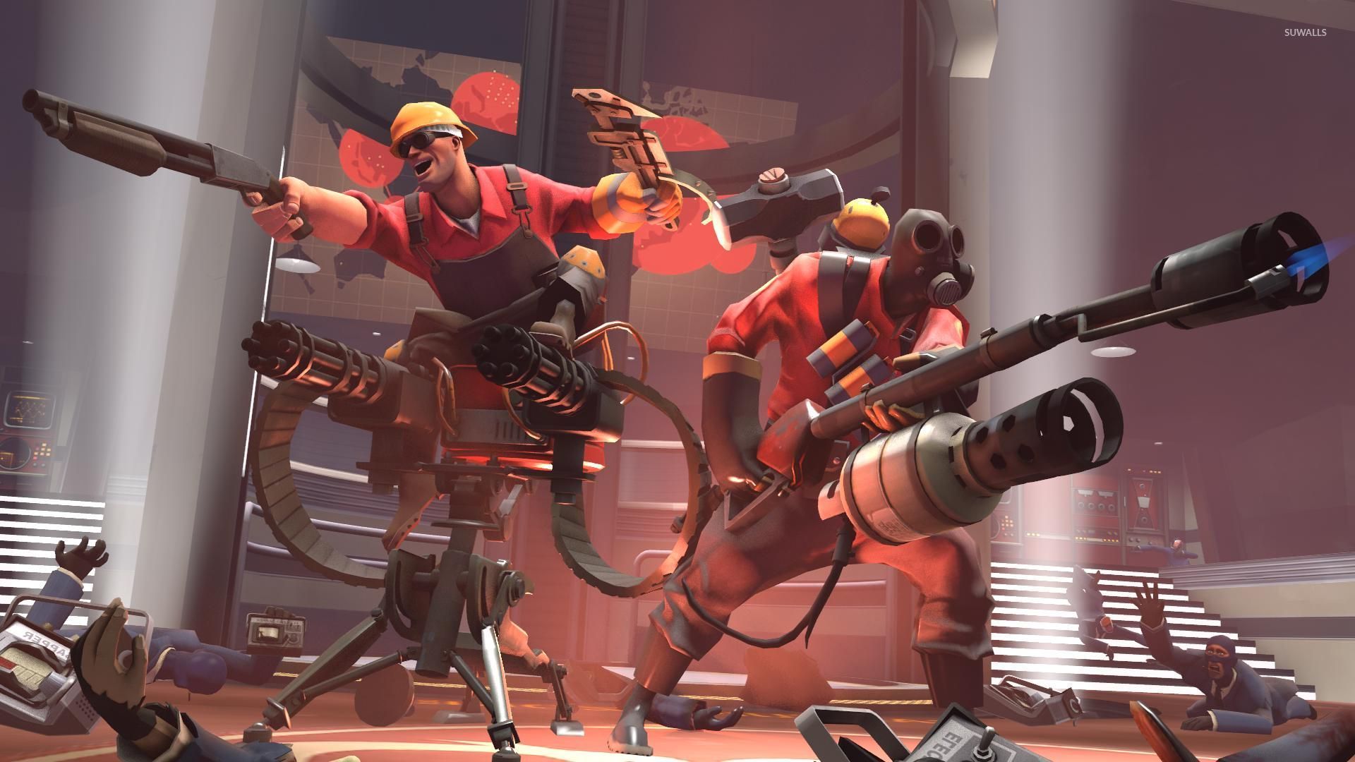 Team Fortress 2 Engineer personaggi, sparatutto, 1920x1080 Full HD, Desktop