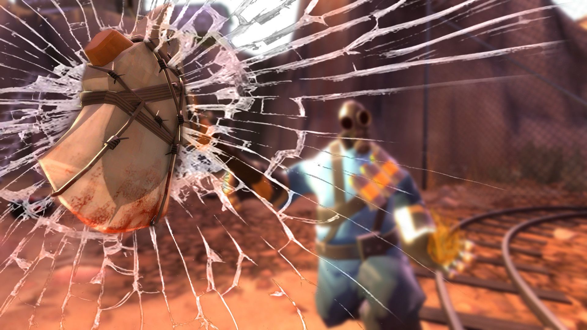 Scout Team Fortress 2 vetro rotto, 1920x1080 Full HD 1080p, Desktop