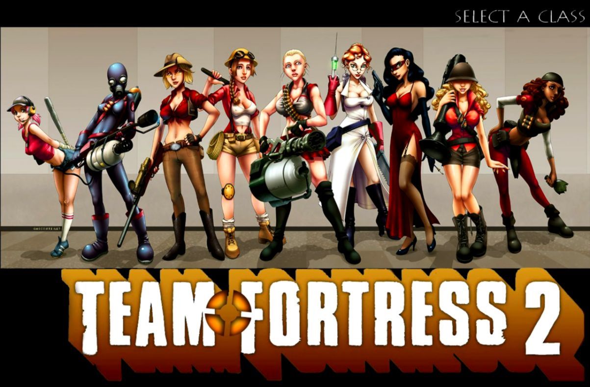 Team Fortress 2 personaggi femminili, 1203x788 HD, PC