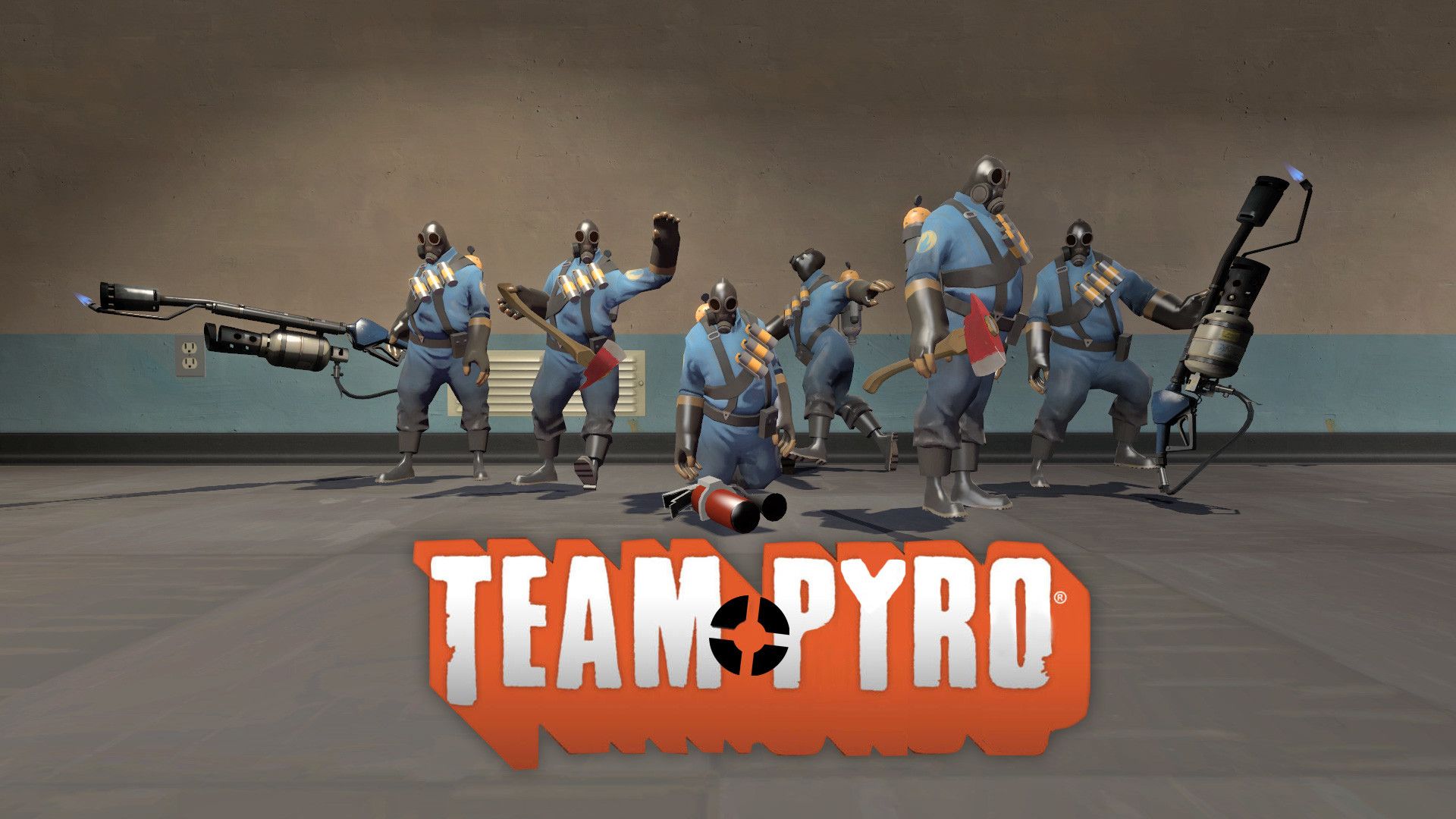 Team Fortress 2 Pyro personaggi, 1920x1080 Full HD 1080p, Monitor Gaming