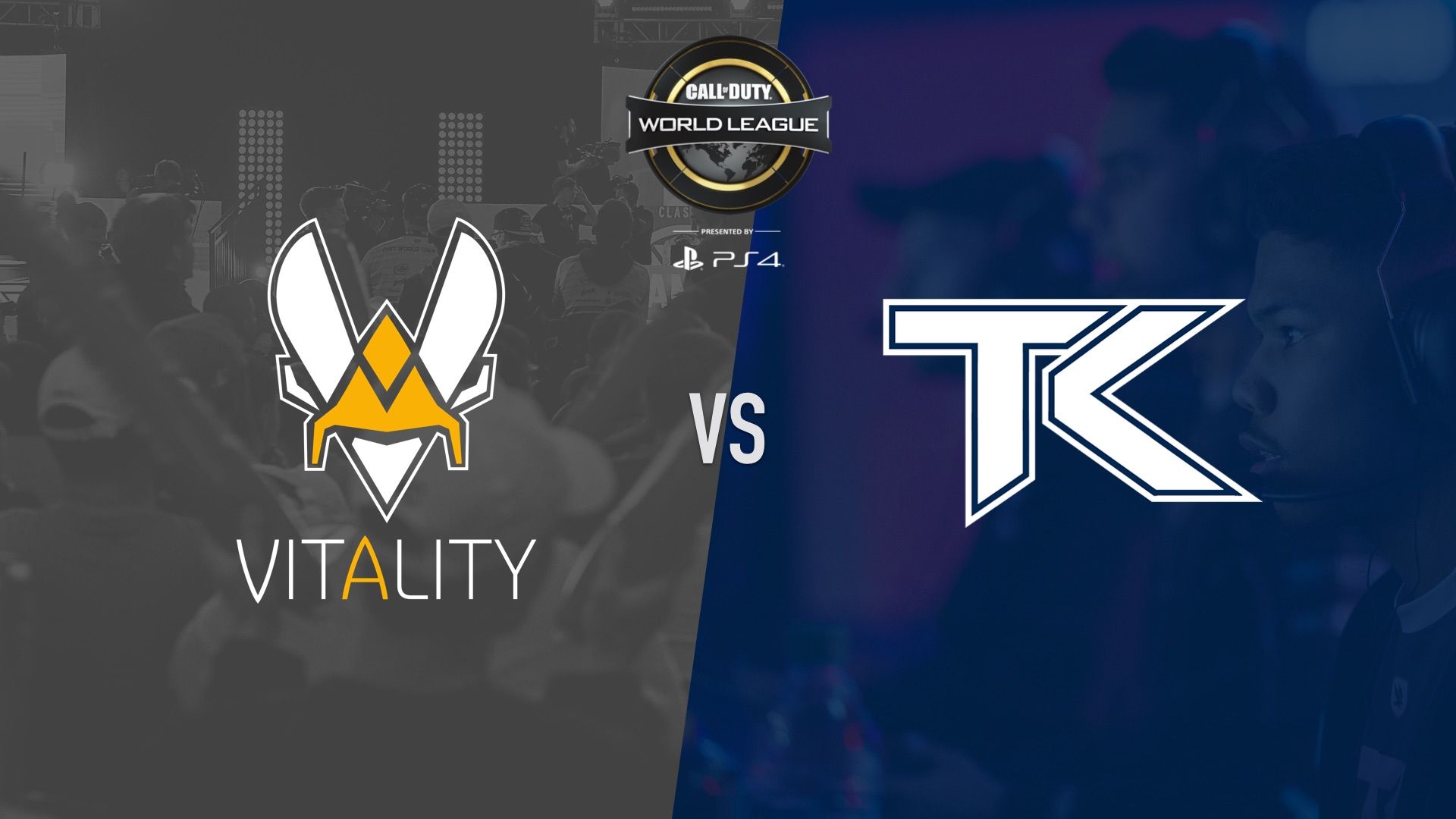 Logo Team Vitality arancione, 1920x1080 Full HD, PC Desktop