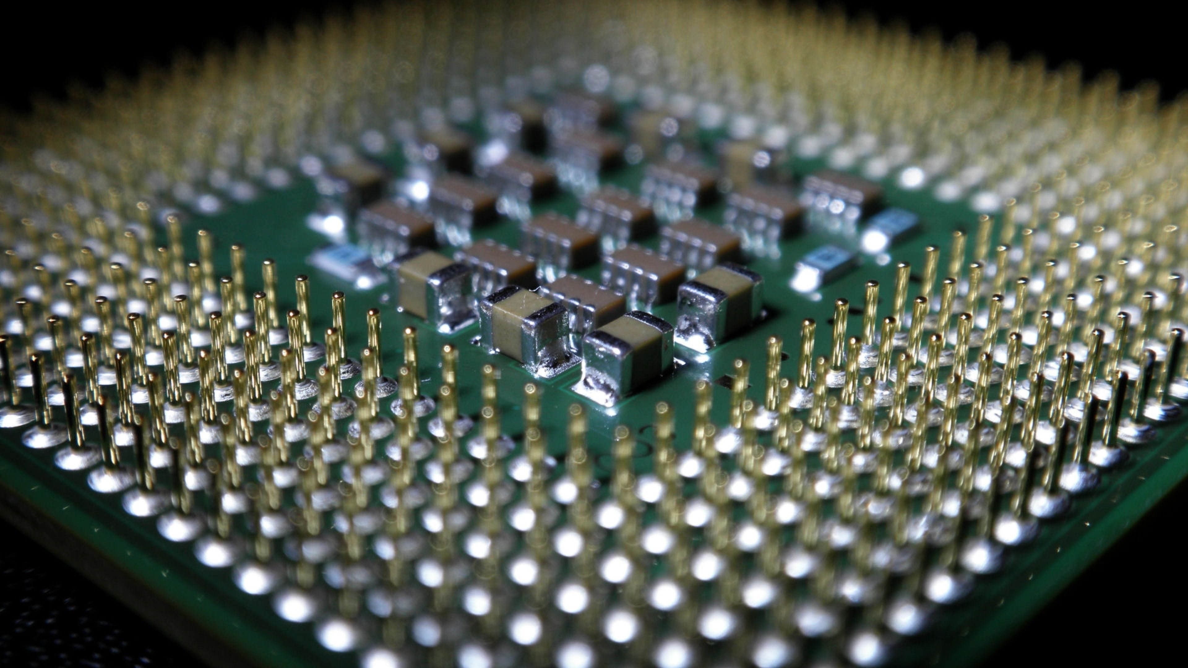 Processore CPU con piedini, 3840x2160 4K, Desktop 4K