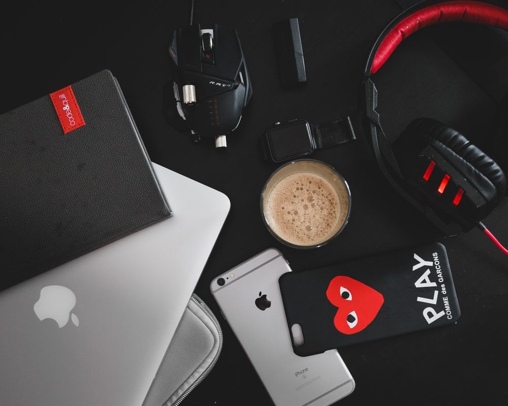 Laptop MacBook mouse cuffie iPhone, 1000x800 HD, PC Desktop