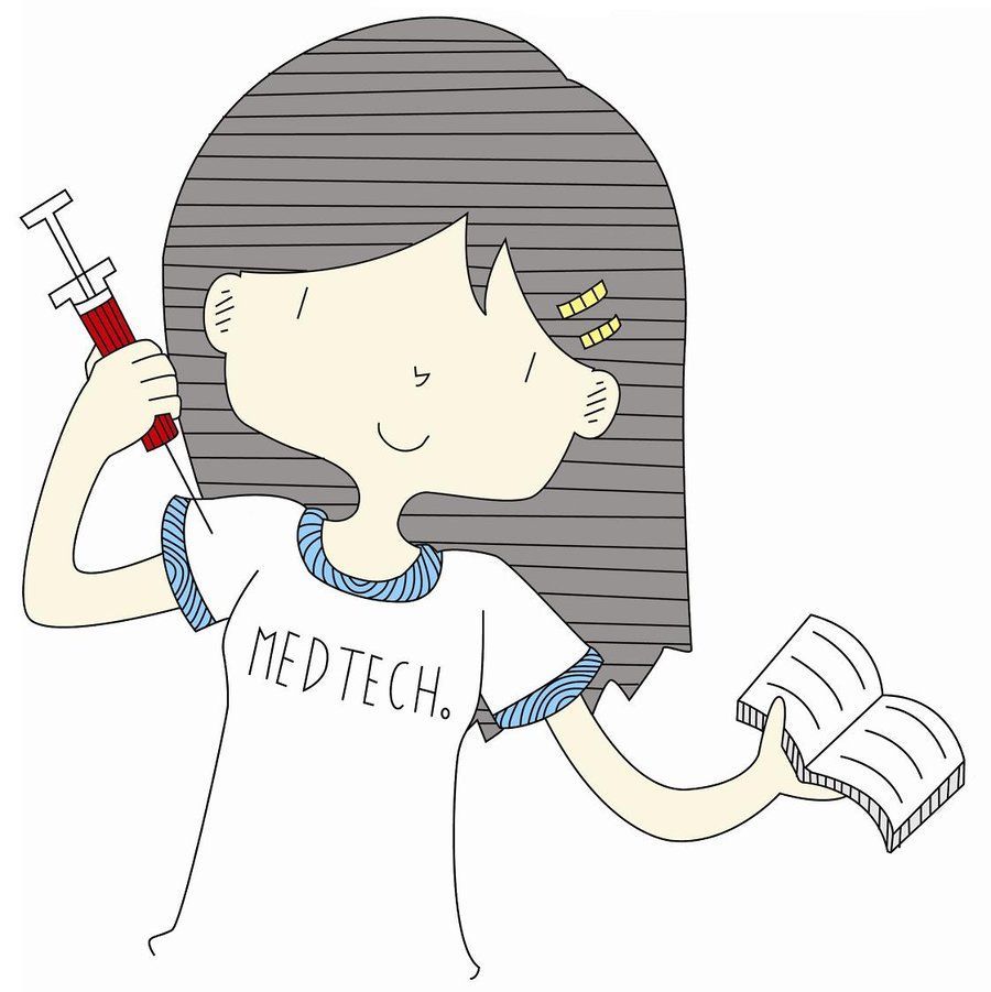 Ragazza cartoon medtech siringa, 900x901 Full HD Verticale, iPhone