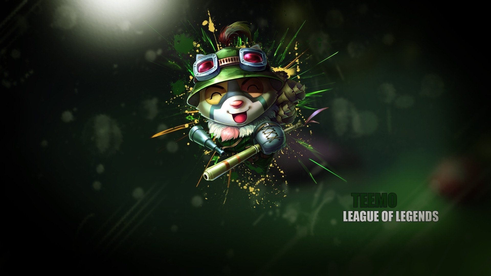 Teemo astronauta League of Legends, 1920x1080 1080p, Laptop