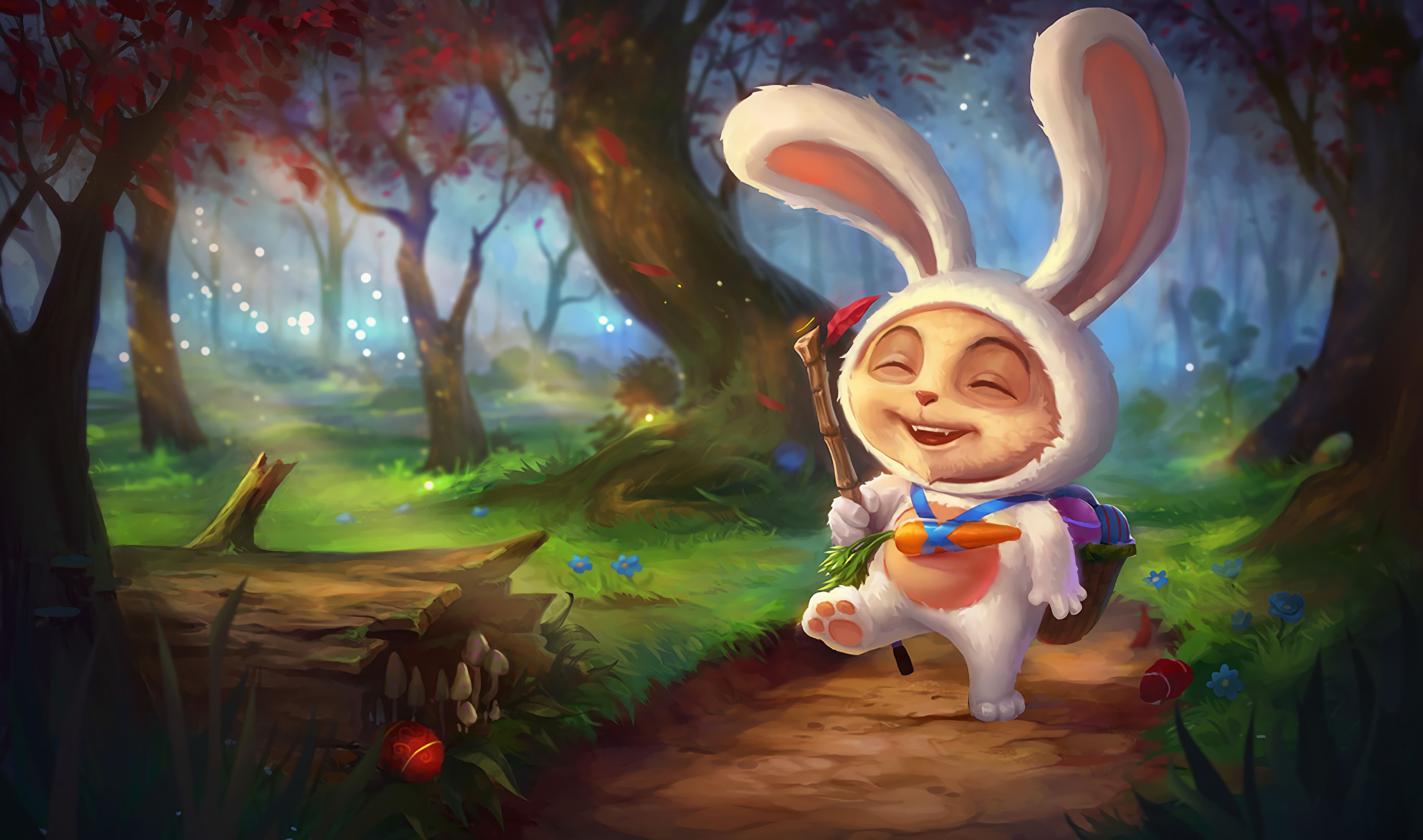 Teemo League of Legends foresta, 1920x1080 Full HD, Desktop