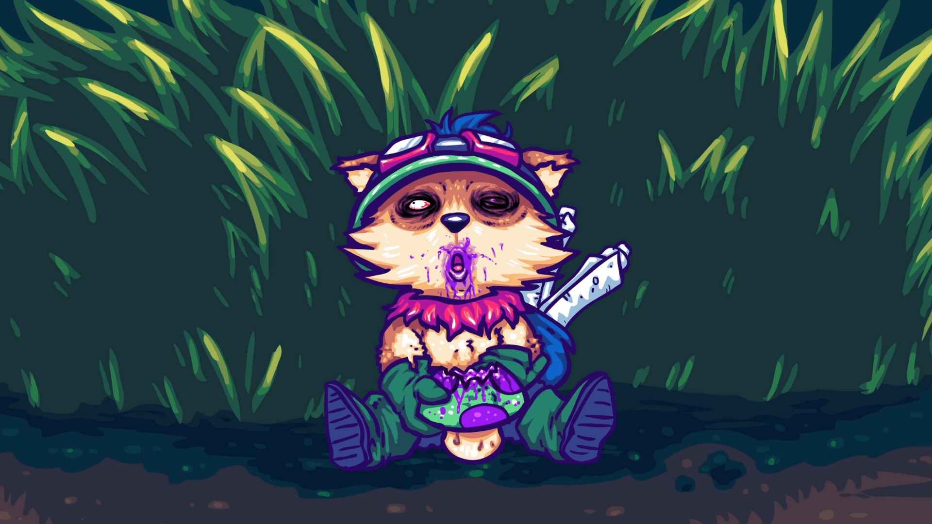Teemo League of Legends cartoon, 1920x1080 1080p, Laptop
