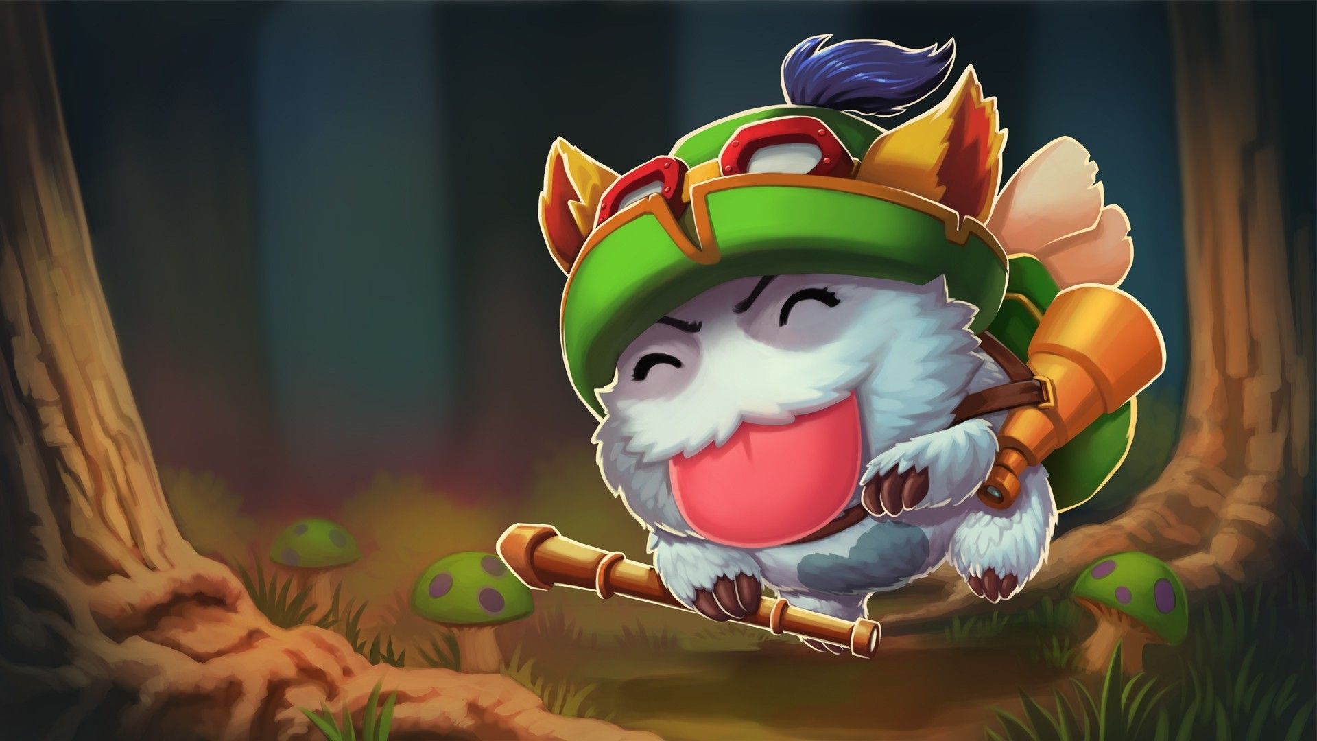 Teemo League of Legends foresta, 1920x1080 1080p, PC Desktop