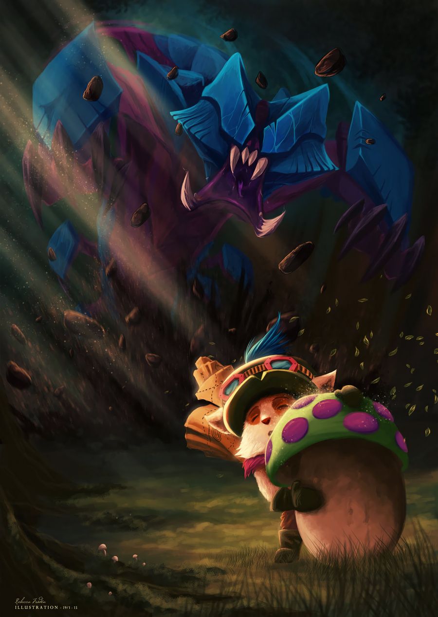 Omega Squad Teemo League Legends, 1280x720 720p, PC