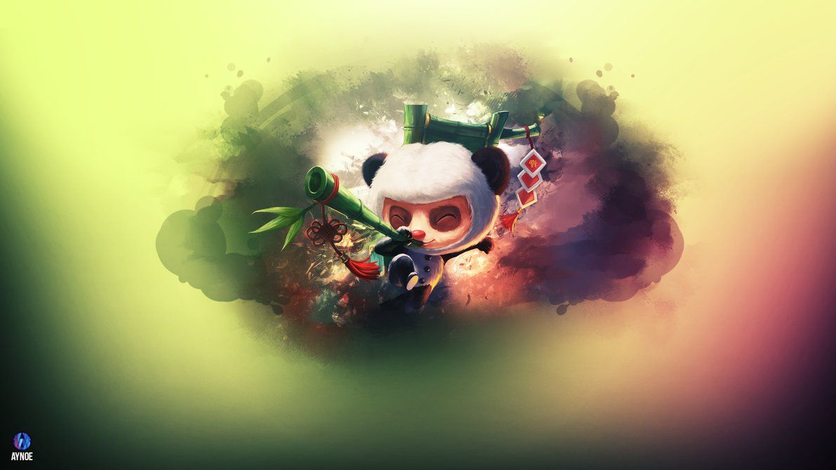 Teemo League of Legends verde, 1192x670 HD, PC