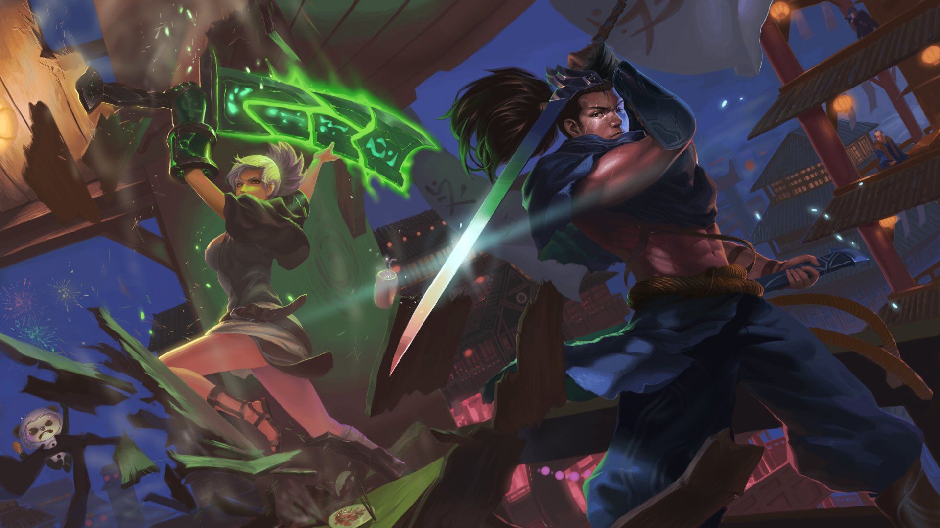 Teemo League of Legends foresta, 1200x675 HD, PC
