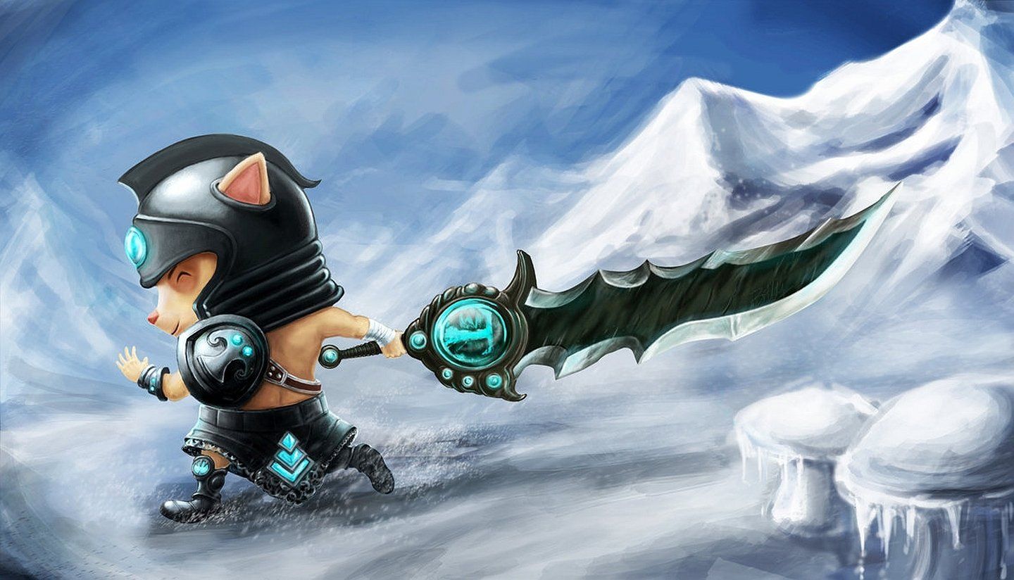 Teemo League of Legends neve, 1440x824 720p, iMac