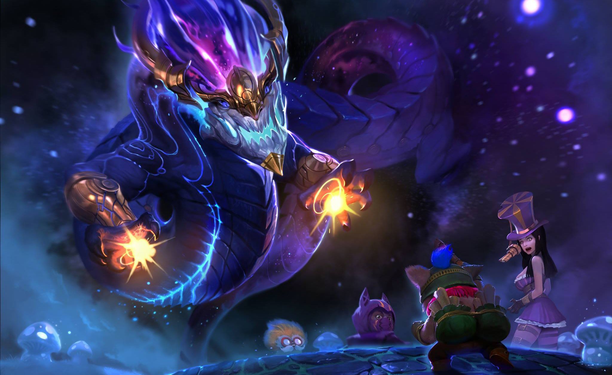 Teemo League of Legends Wonderland, 2048x1152 2K, iMac