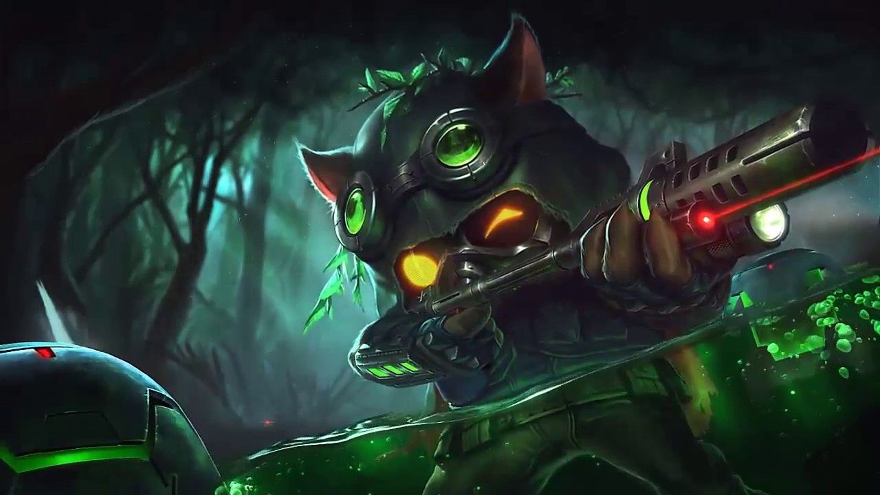 Teemo League of Legends, 1125x2436 Verticale, Telefono