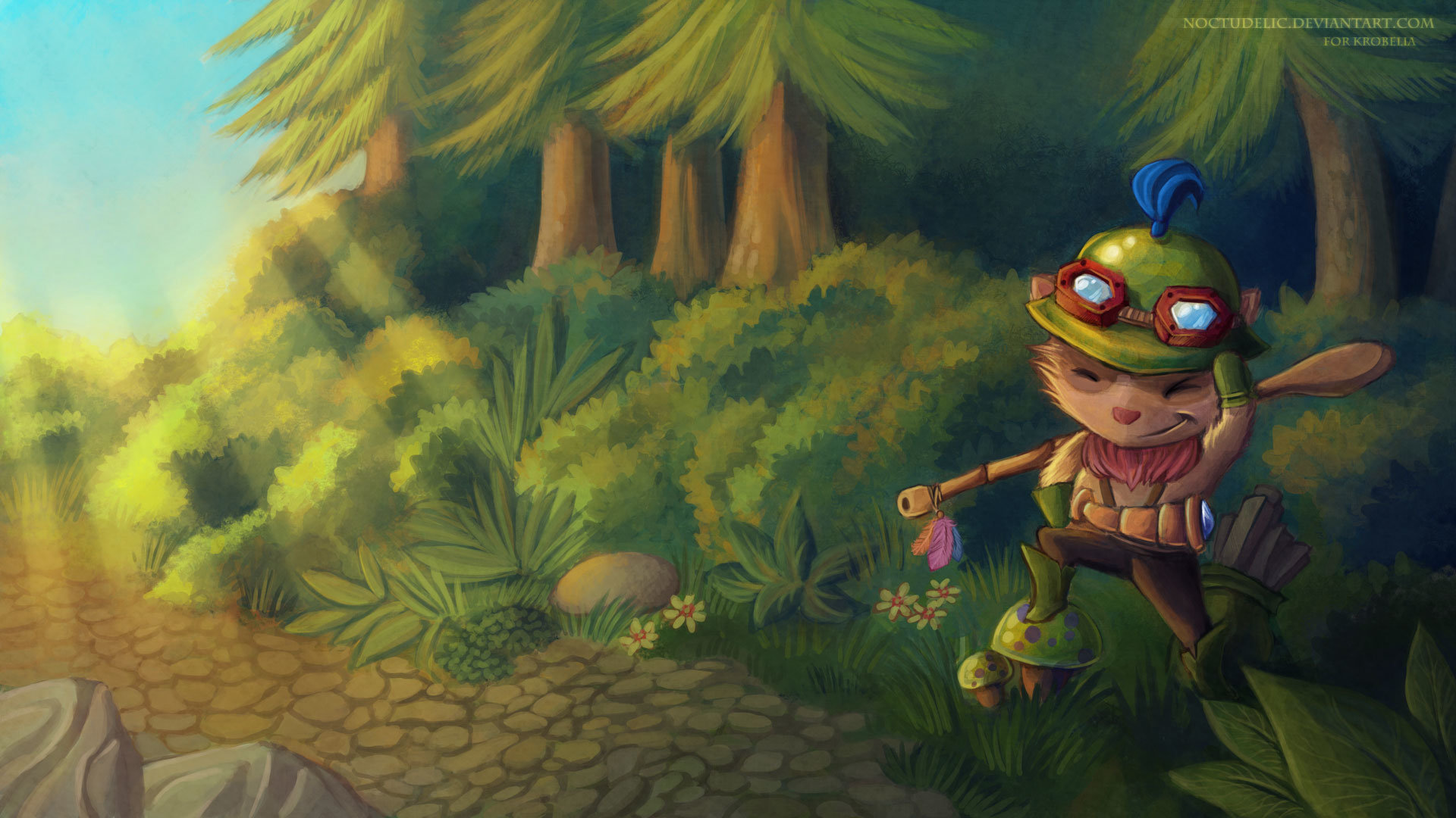 Teemo Ziggs Annie League of Legends, 1920x1080 Full HD, PC Desktop