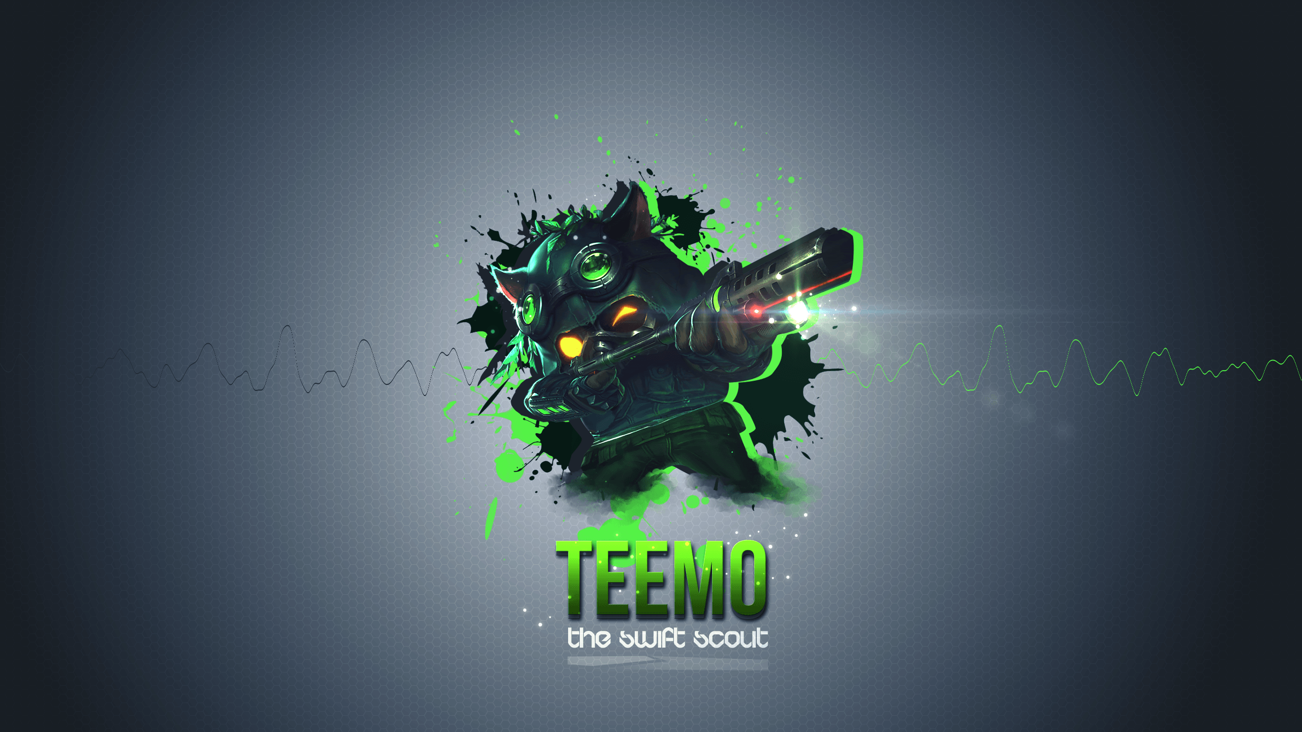 Teemo League of Legends drago, 2000x1219 2K, Laptop