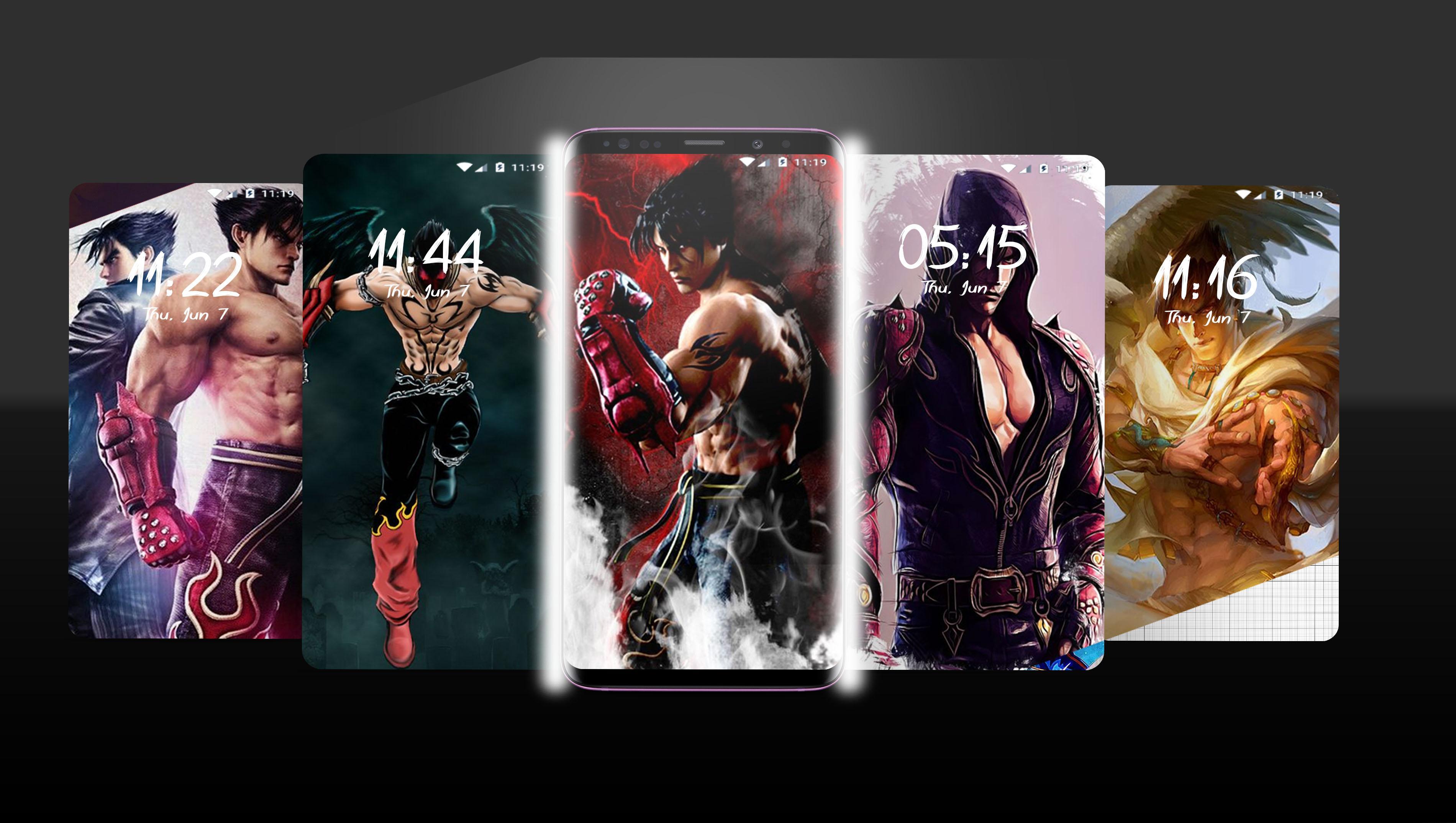 Tekken 3 personaggi lockscreen telefono, 3800x2149 WQXGA, Desktop