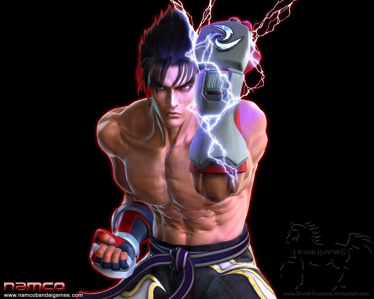 Jin Kazama, Tekken, fulmine, 1280x1024 720p, PC