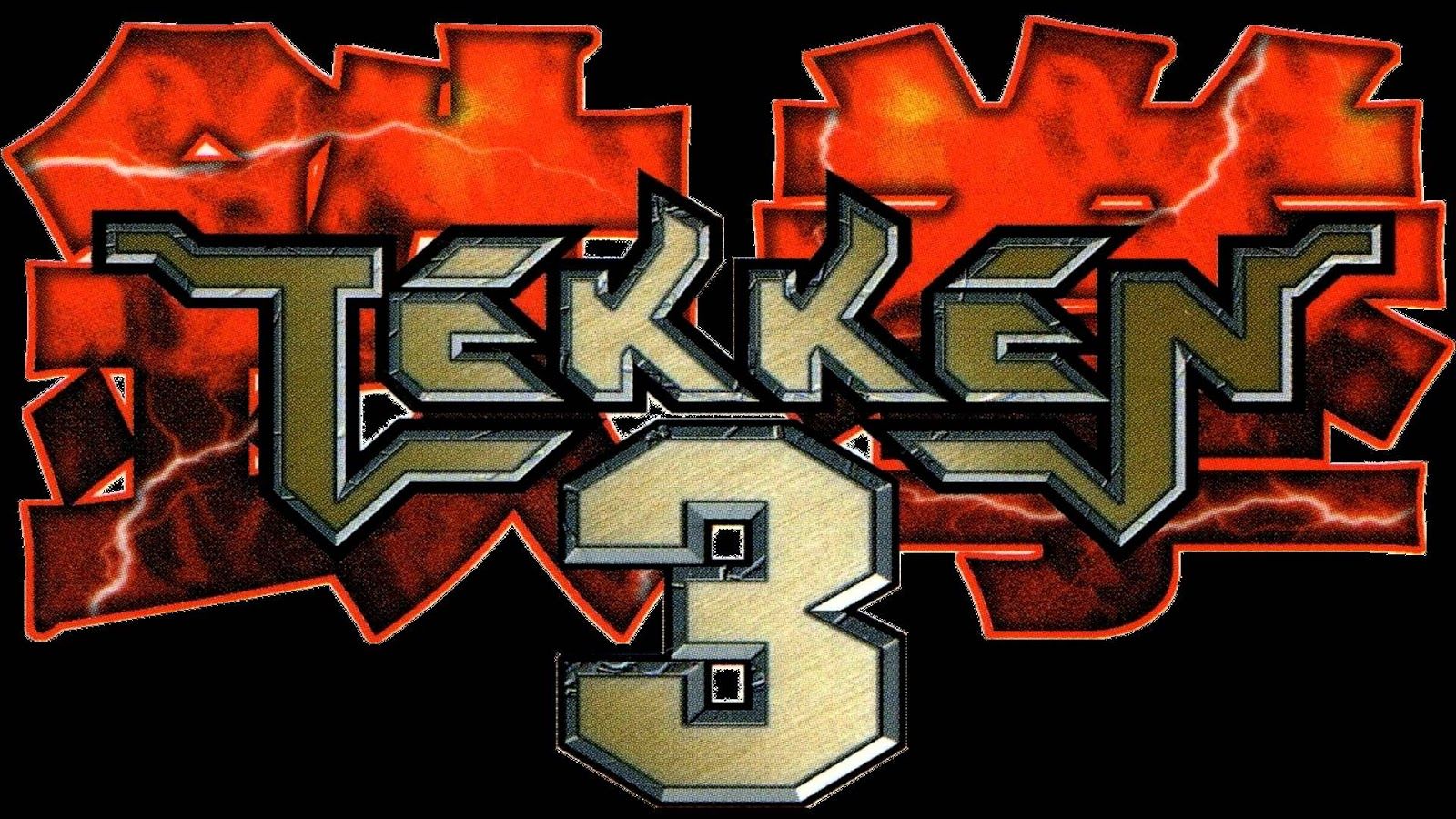 Logo Tekken 3 fiamme rosse, 1600x900 HD, Desktop