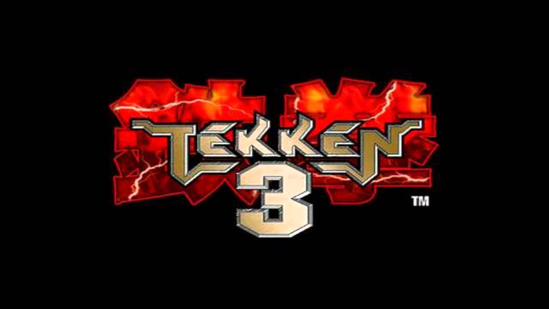 Logo Tekken 3 fulmini rossi, 1920x1080 1080p, Laptop