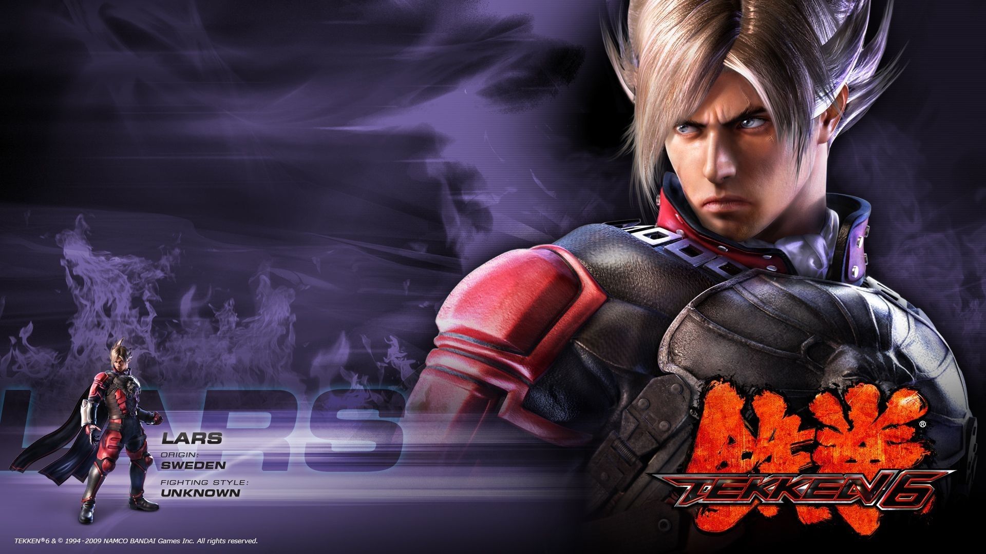 Tekken 6 Lars personaggio videogioco, 1920x1080 Full HD 1080p, PC Desktop