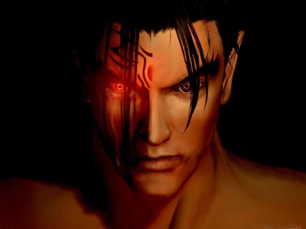 Jin Kazama, occhio rosso, Tekken, 1024x768 HD, PC