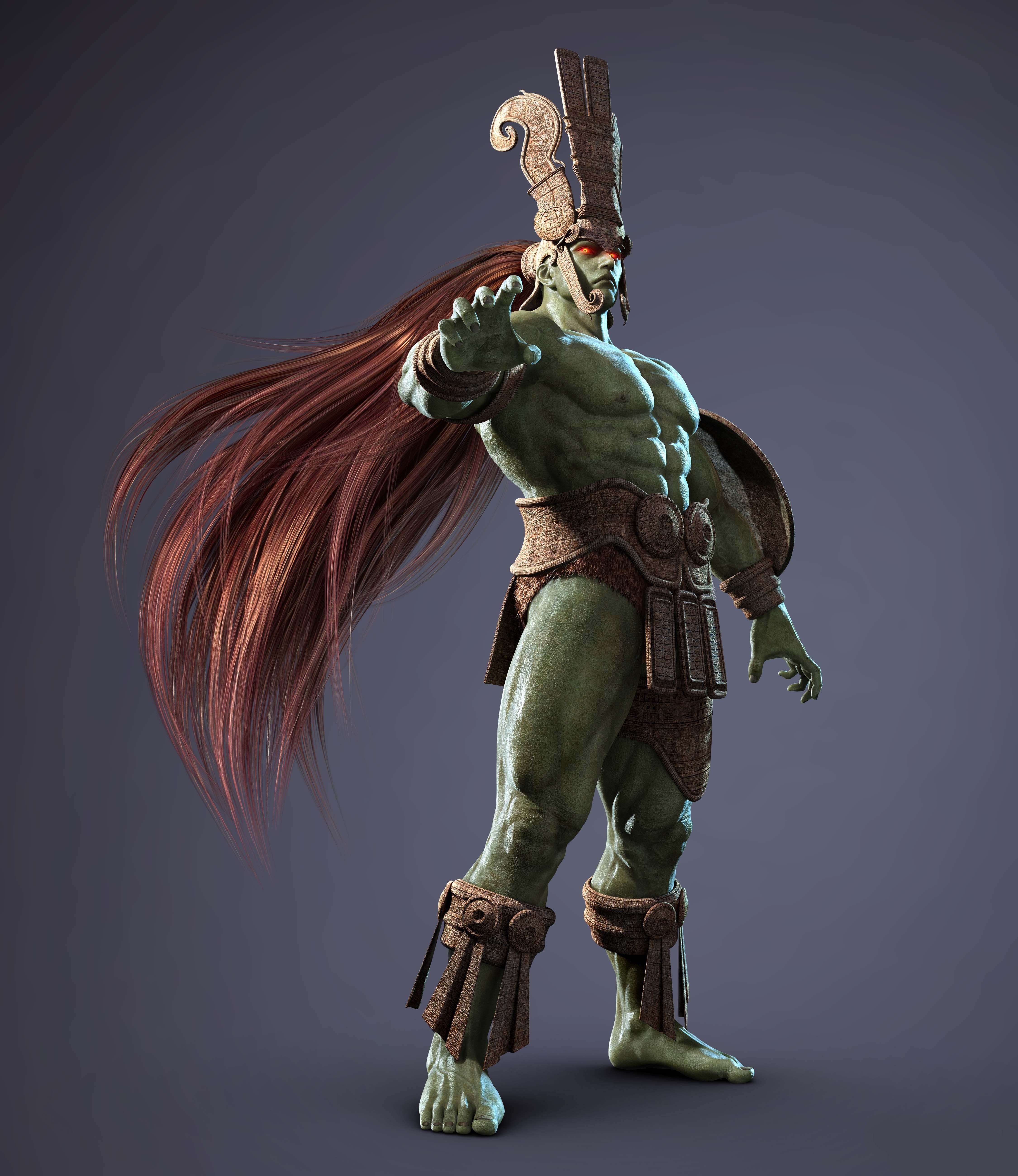 Ogre antico, personaggio Tekken, 4500x5200 Full HD Verticale, iPhone