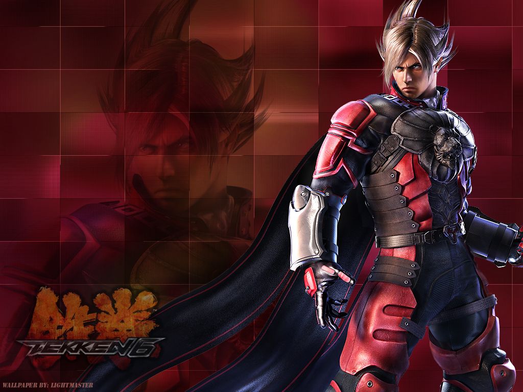 Jin Kazama Tekken personaggio rosso, 1024x768 HD, Desktop