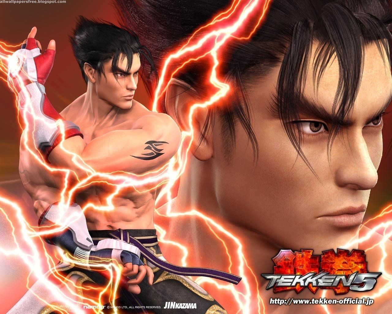 Jin Kazama Tekken 5, 1280x1024 HD, Desktop