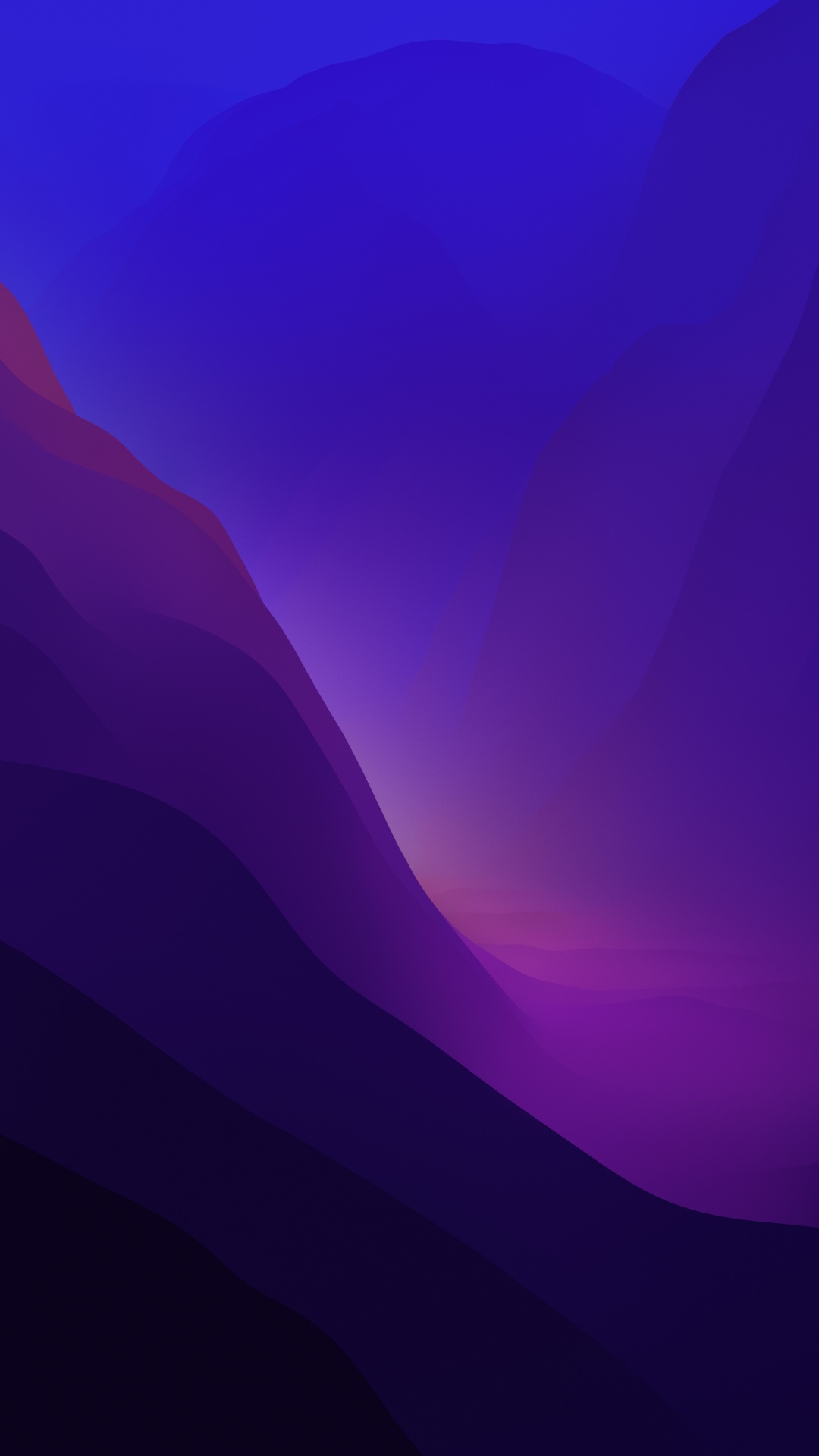 Forme astratte viola sfumate, 1080x1920 Full HD Verticale, Smartphone