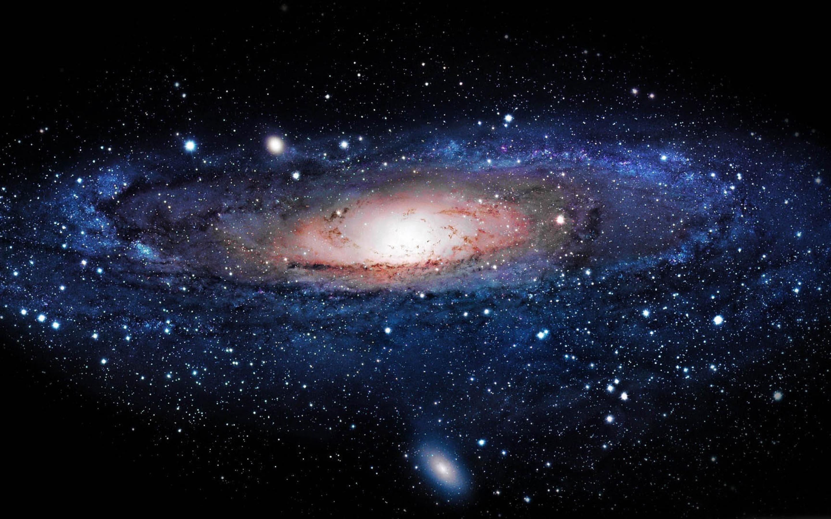 Galassia a spirale nello spazio, 2880x1800 2K+, Laptop